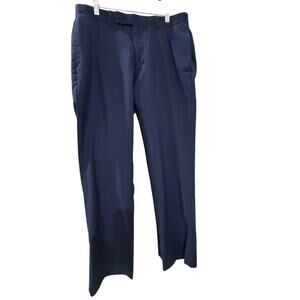Calvin Klein Wool Stretch Straight-Leg Dress Pants 33Wx30L